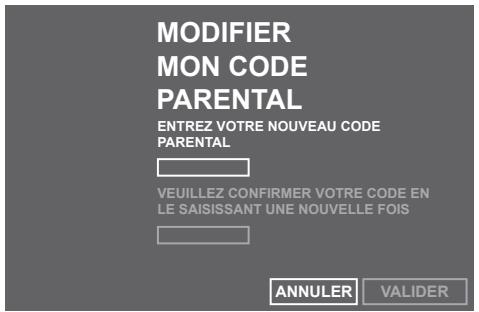 SAGEM ITD81 HD FR - Changement du code d'accès parental - 1