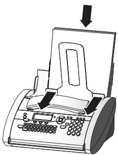 SAGEM PHONEFAX 37TS - Mise en place du papier - 8