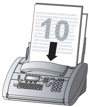 SAGEM PHONEFAX 37TS - Dépôt de télécopies - 1