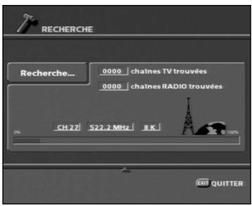 SAGEM PVR6600T - 6-2-1 Recherche de chaînes - 2