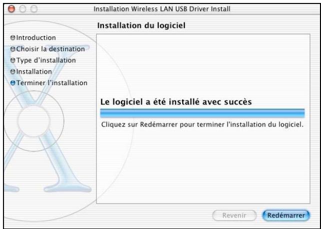 SAGEM XG703A DONGLE WIFI - II.1 Installation du logiciel sous MAC OSX.2 - 5
