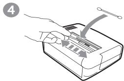 SAGEM PHOTO EASY 150 - CLEANING THE PRINT HEAD - 4