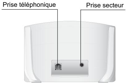 SAGEM D34H - Raccordement de la base - 3