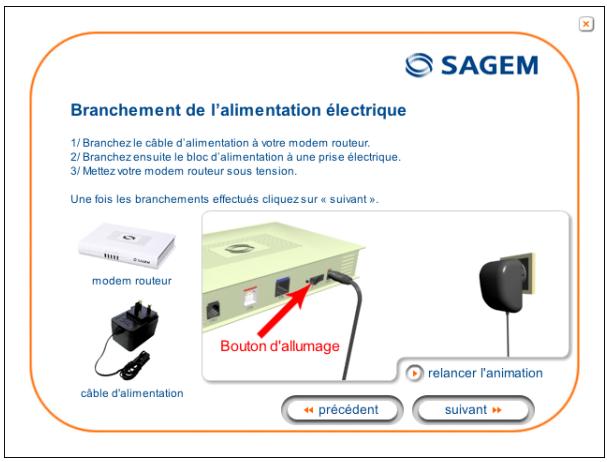 SAGEM FAST 2440 - Installation et configuration de votre routeur sur le port USB de votre ordinateur - 3