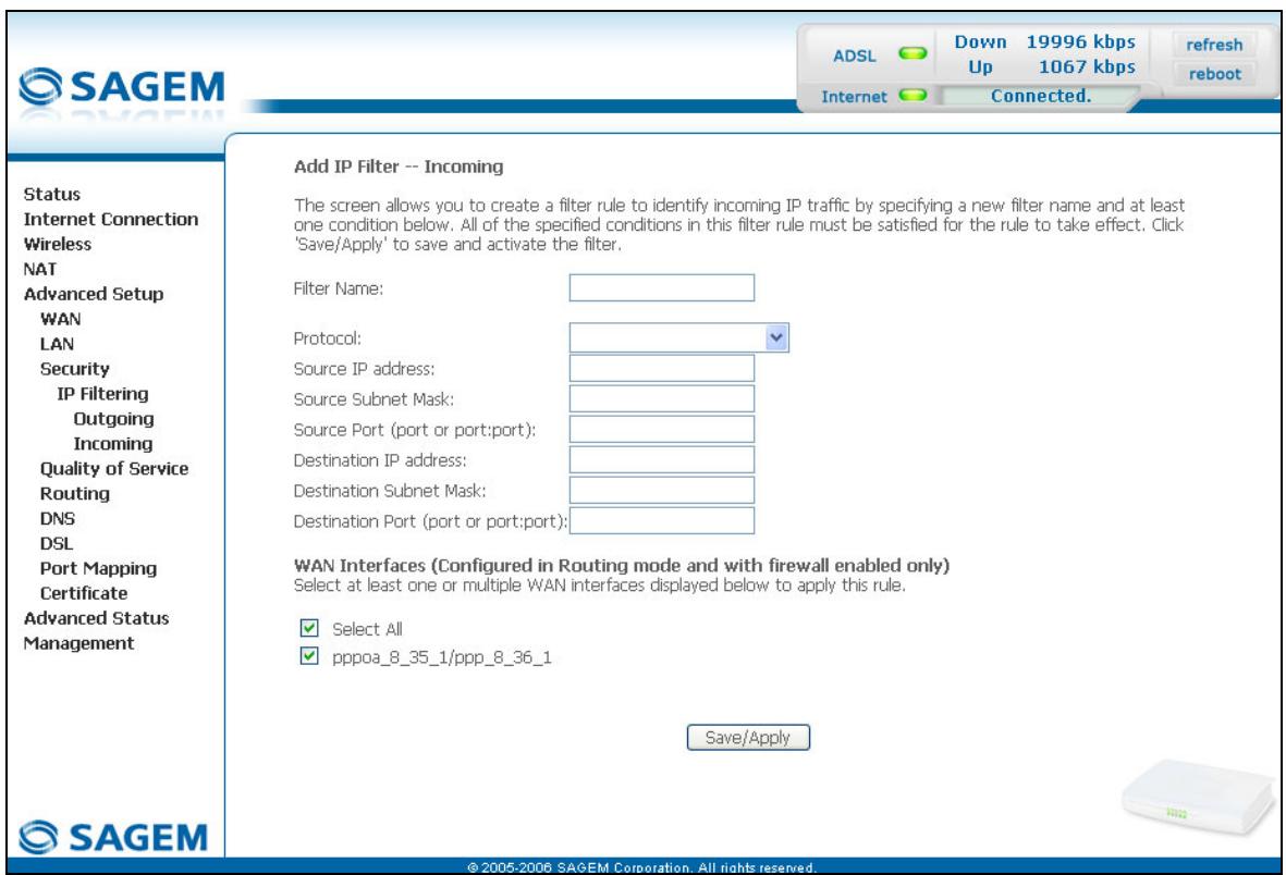 SAGEM FAST 2440 - LAN - 5