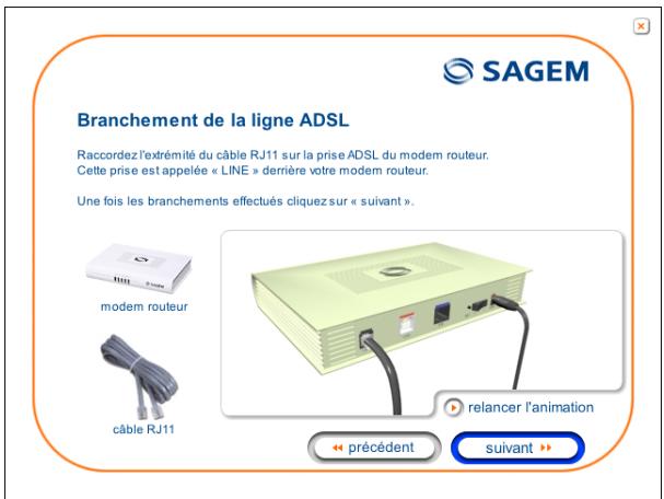 SAGEM FAST 2440 - Interface wi-fi intégrée de votre ordinateur - 5