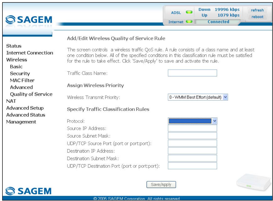 SAGEM FAST 2440 - MAC filter - 7