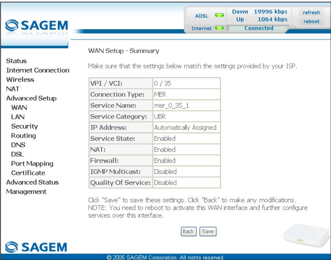 SAGEM FAST 2440 - PPP over ethernet (pppoe) - 6