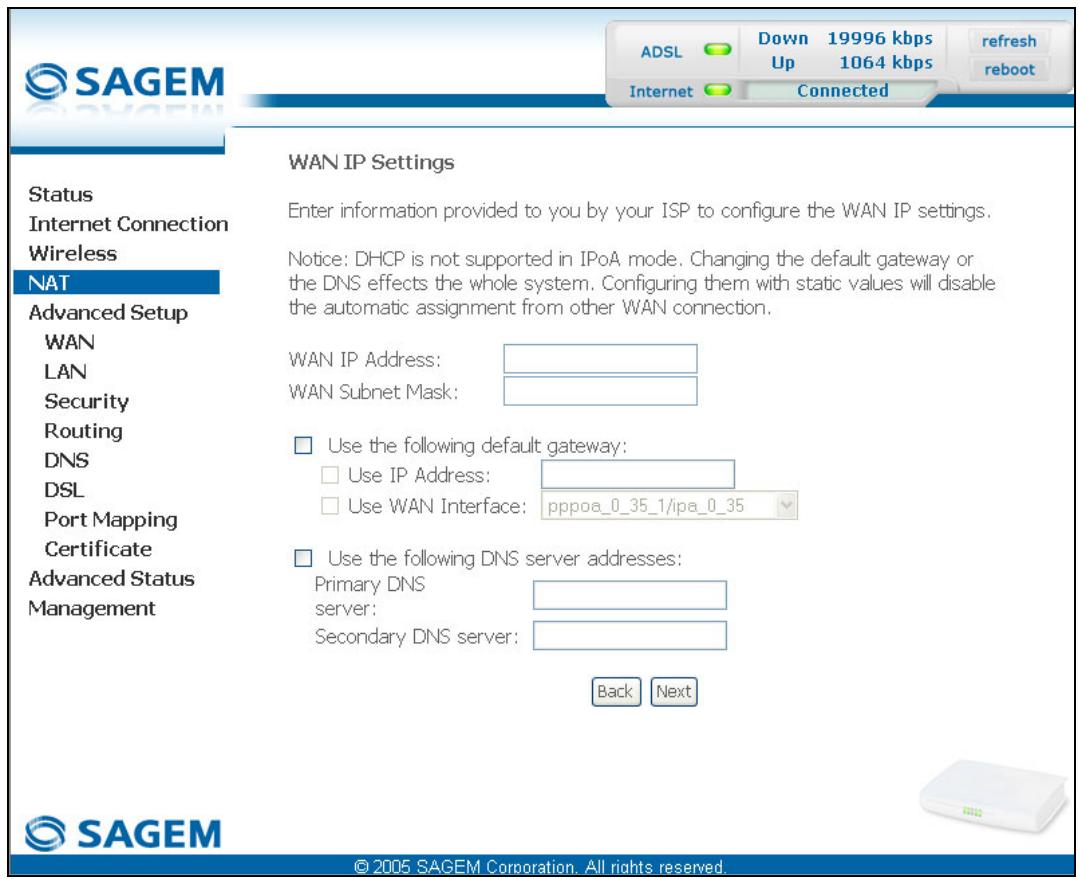 SAGEM FAST 2440 - IP over ATM (IPoA) - 1