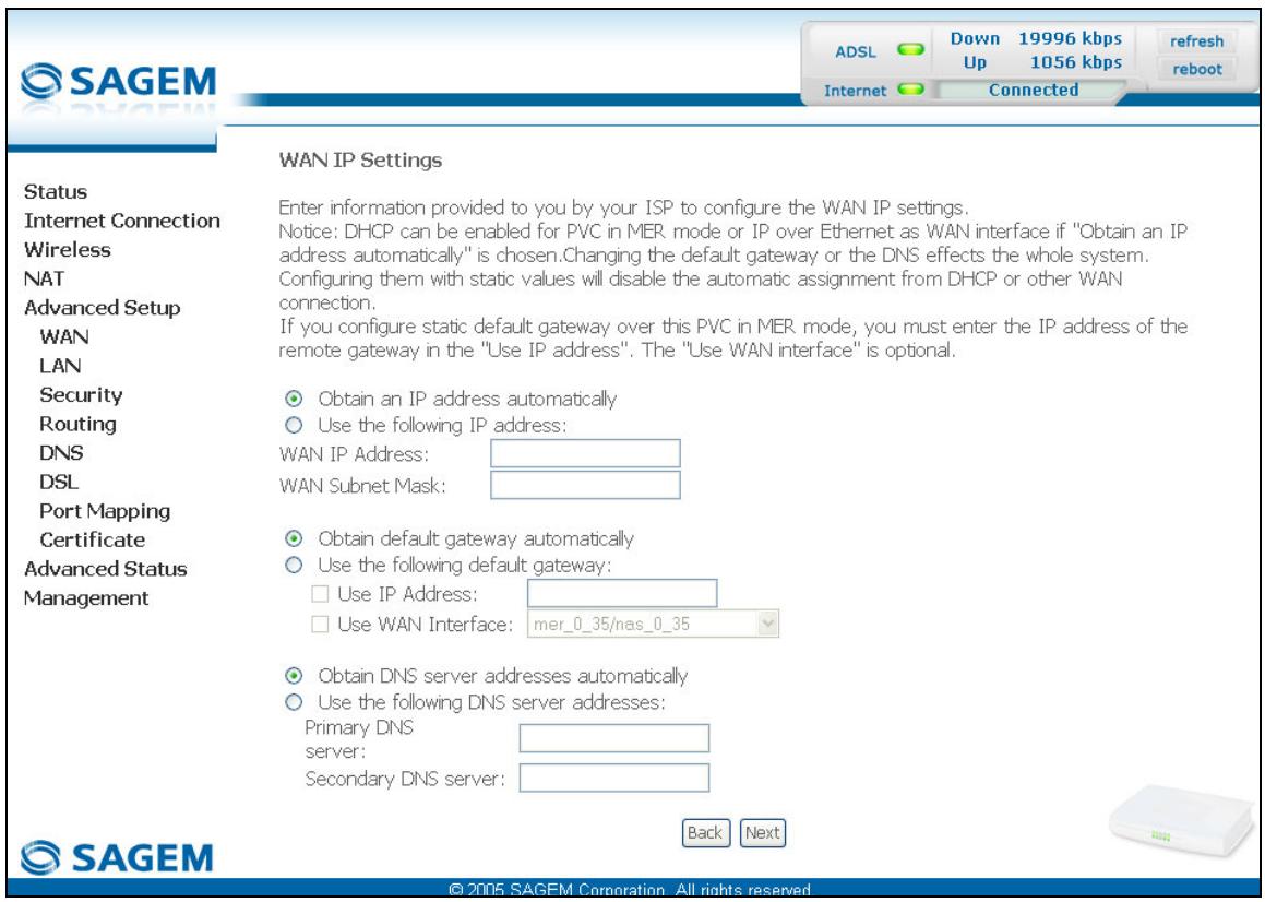 SAGEM FAST 2440 - PPP over ethernet (pppoe) - 4