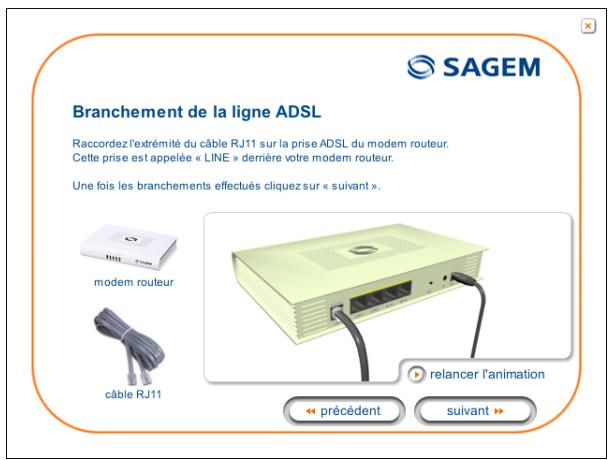 SAGEM FAST 2440 - Installation et configuration de votre routeur à la carte réseau de votre ordinateur (ethernet) - 4