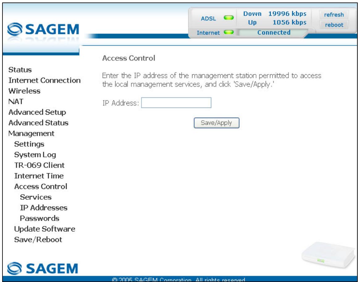 SAGEM FAST 2440 - Services - 3