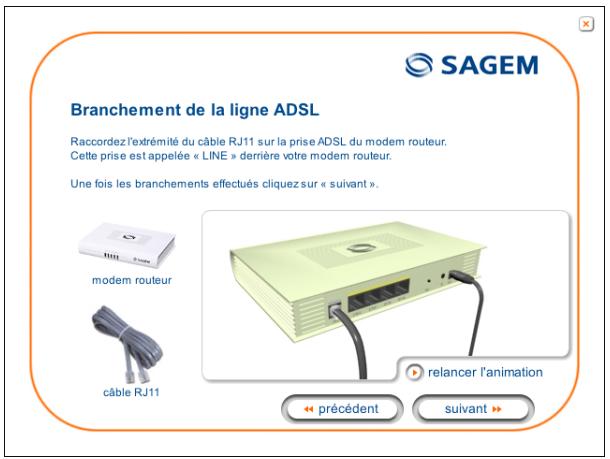 SAGEM FAST 2440 - Interface wi-fi intégrée de votre ordinateur - 5