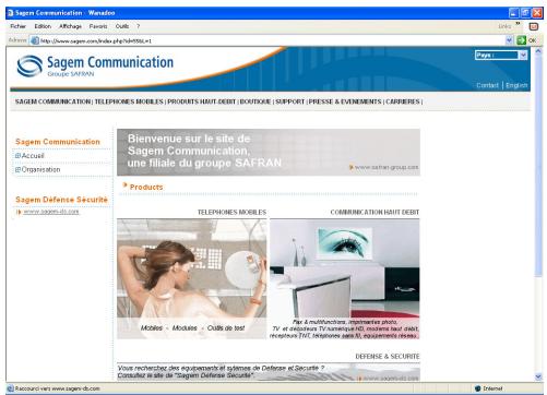 SAGEM FAST 2444 - Installation sur le port ethernet - 4