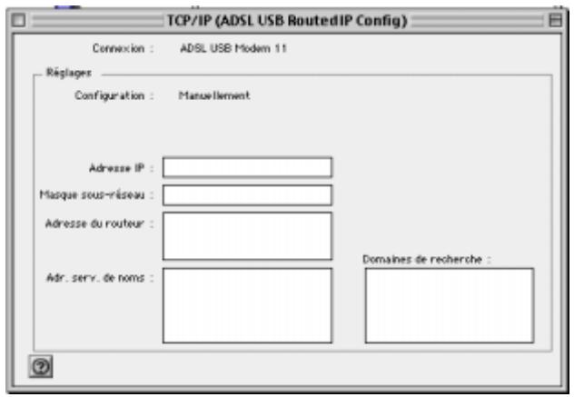 SAGEM FAST 800 - En mode RFC 1483 Routé (LLC ou VCMUX) - 1