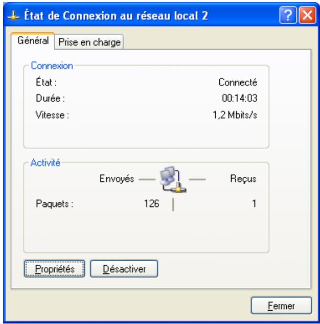 SAGEM FAST 800 - En mode RFC 1483 Routé (LLC ou VCMUX) - 3