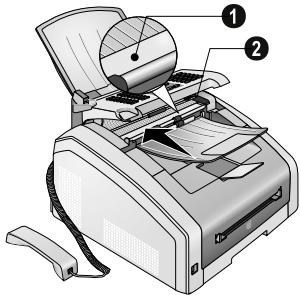 SAGEM FAX 4560 - Nettover le scanner et l'introduction de documents - 2