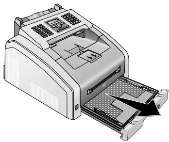 SAGEM FAX 4560 - Retirez le matériel d'emballage de la cassette de PAPIER - 1
