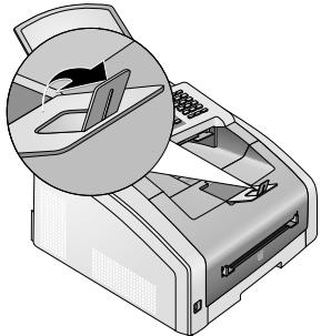 SAGEM FAX 4560 - NE PAS utiliser l'arrêt PAPIER avec du PAPIER FORMAT légal - 1