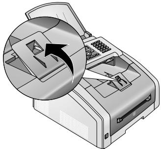 SAGEM FAX 4560 - NE PAS utiliser l'arrêt PAPIER avec du PAPIER FORMAT légal - 2
