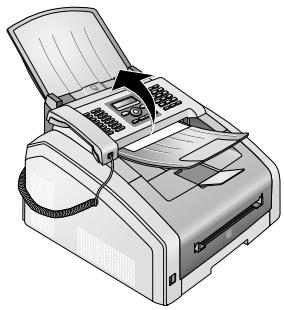 SAGEM FAX 4560 - Eliminer le bourrage de document - 1