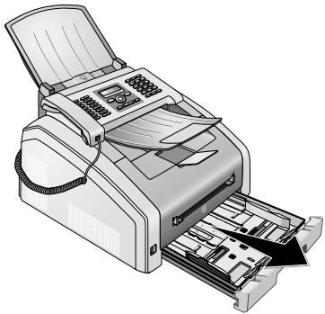 SAGEM FAX 4560 - NE PAS utiliser l'arrêt PAPIER avec du PAPIER FORMAT légal - 3