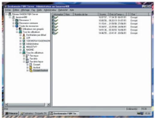 SAGEM FAX SERVER - Suivez en temps réel vos communications - 1