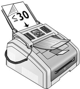 SAGEM LPF 5120 - Installer l'envoi de fax de la mémoire - 1