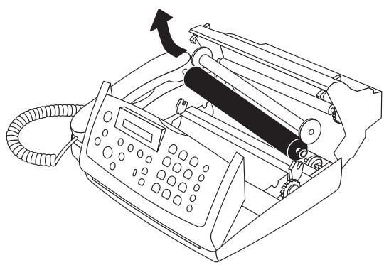 SAGEM PHILIPS MAGIC - Retrait du film encreur - 3