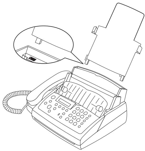 SAGEM PHILIPS MAGIC - Mise en place du papier - 1