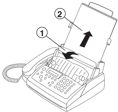 SAGEM PHILIPS MAGIC - Retirer le papier - 1