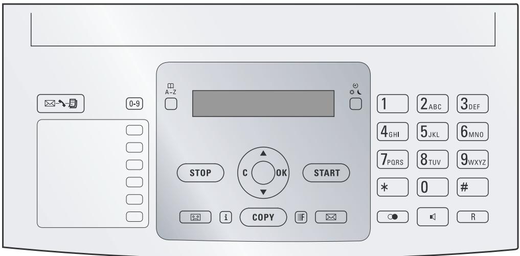SAGEM PHILIPS MAGIC5 VOICE - Panneau - 1