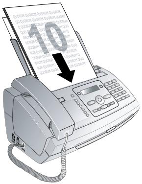 SAGEM PHILIPS MAGIC5 VOICE - Envoyer un fax - 1