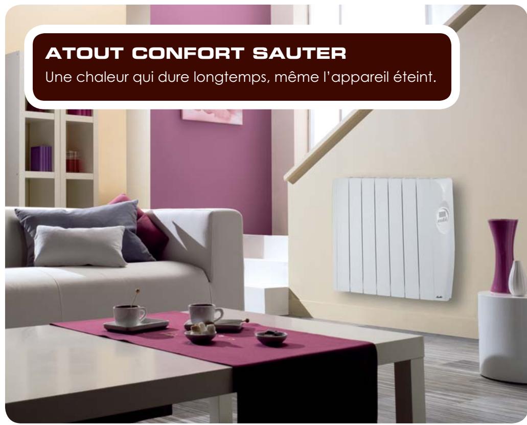 SAUTER CATALOGUE CHAUFFAGE 2009-2010 - Radiateur stéatite digital programmable - 2