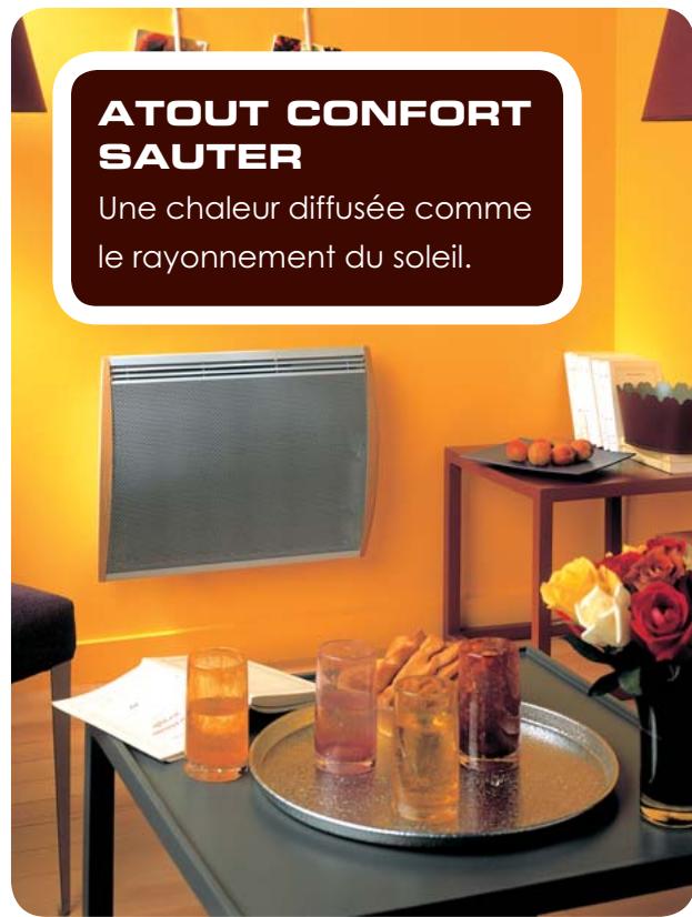 SAUTER CATALOGUE CHAUFFAGE 2009-2010 - Rayonnant électronique programmable - 4