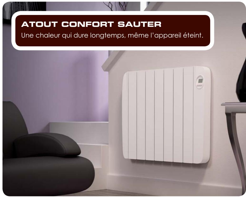 SAUTER CATALOGUE CHAUFFAGE 2009-2010 - Radiateur stéatite digital programmable - 4