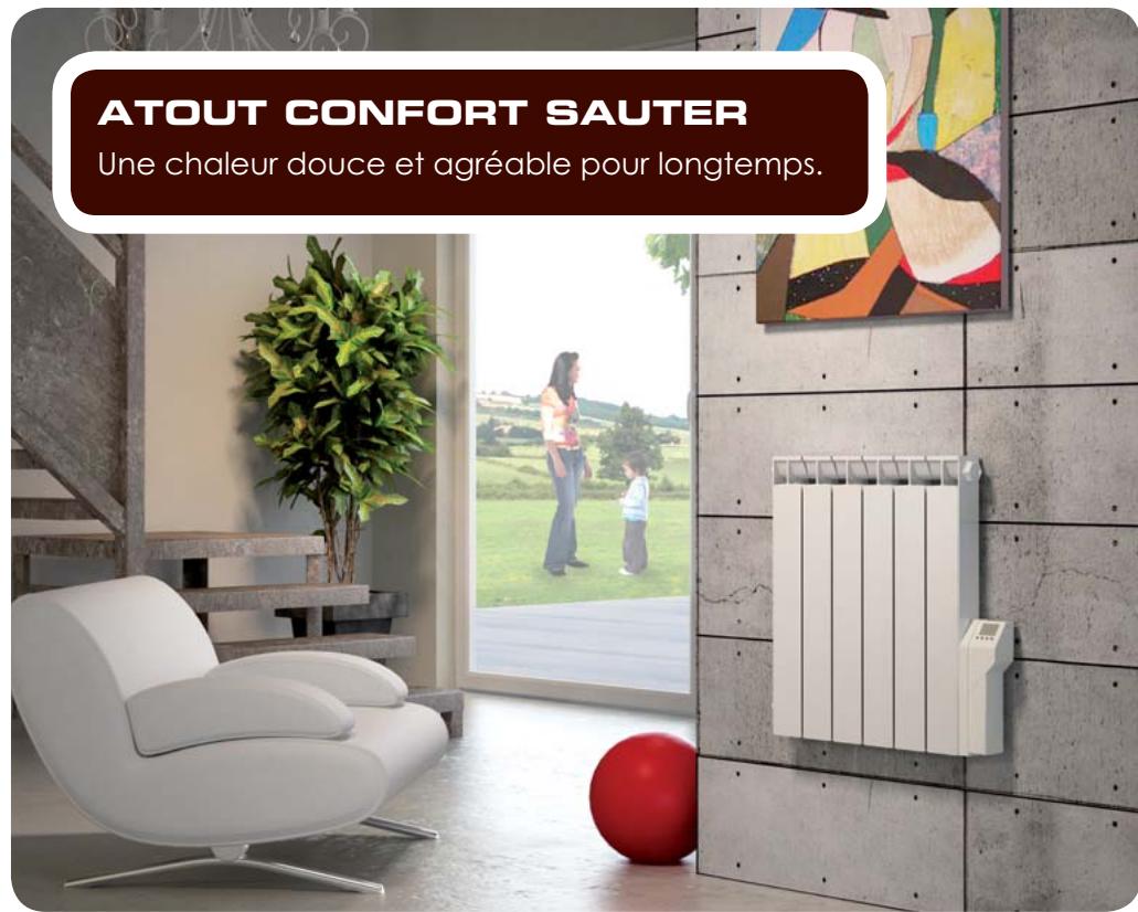 SAUTER CATALOGUE CHAUFFAGE 2009-2010 - Radiateur céramique digital programmable - 2