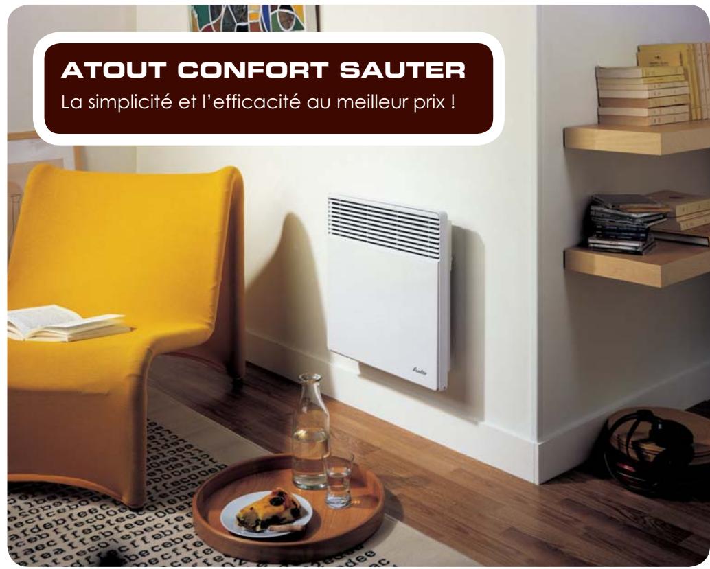 SAUTER CATALOGUE CHAUFFAGE 2009-2010 - Convecteur électronique - 3
