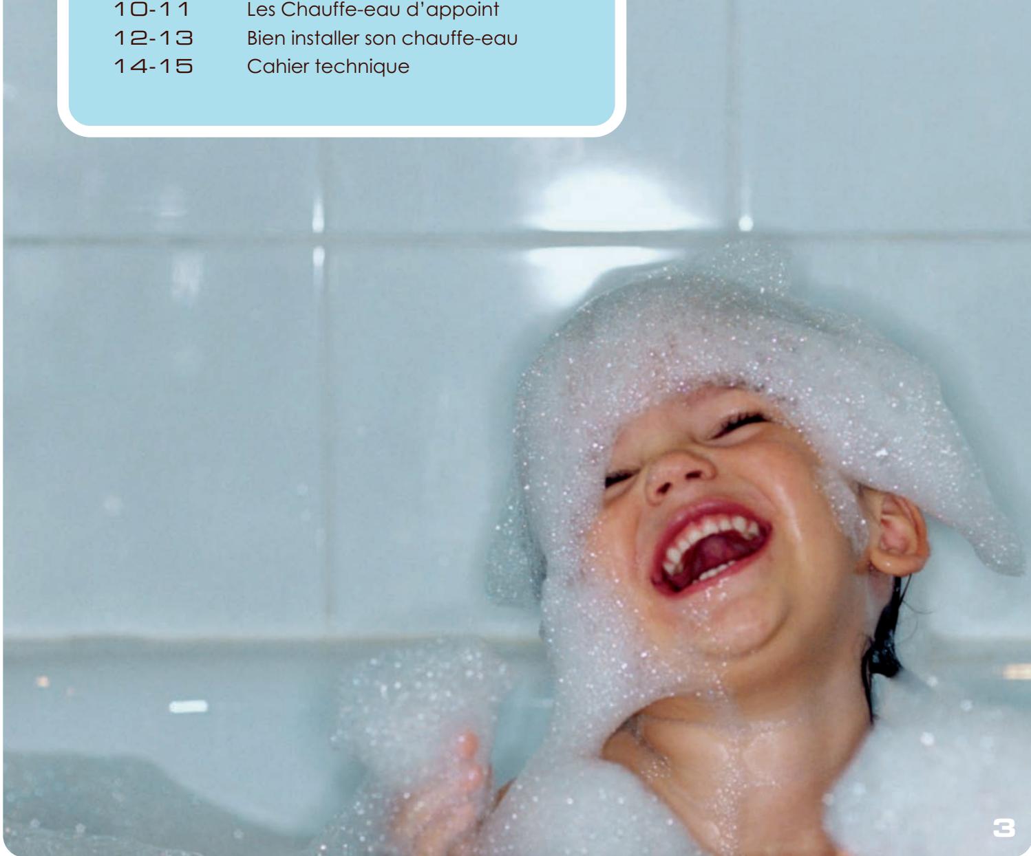 SAUTER CATALOGUE CHAUFFE-EAU 2009-2010 - Sommaire - 1