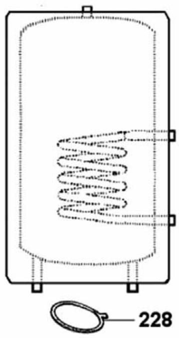 SAUTER PIECES DETACHEES CATALOGUE CHAUFFE-EAU - Chauffe-eau verticaux sur socle - 5