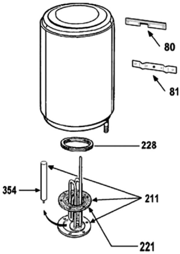 SAUTER PIECES DETACHEES CATALOGUE CHAUFFE-EAU - Chauffe-eau petites capacités - 1