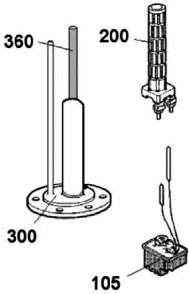 SAUTER PIECES DETACHEES CATALOGUE CHAUFFE-EAU - Chauffe-eau petites capacités - 22