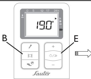 SAUTER SALTARELLO - Comment déverrouiller les commandes? - 1