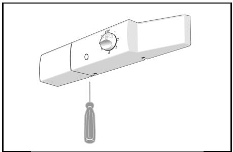 SAUTER SFA 150 - Changement de la lampe - 1