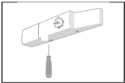 SAUTER SLA 16 - Changement de la lampe - 1