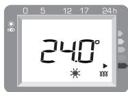 SAUTER BALADI - Comment modifier la temperature souhaitée? - 5