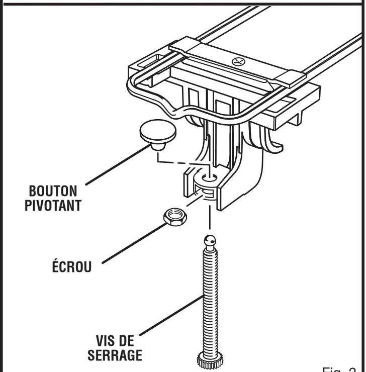 RYOBI A25RE02 - ASSEMBLAGE DE L'ETRIER FILETE, DU SUPPORT DE MONTAGE ET DE LA VIS DES SERRAGE - 2
