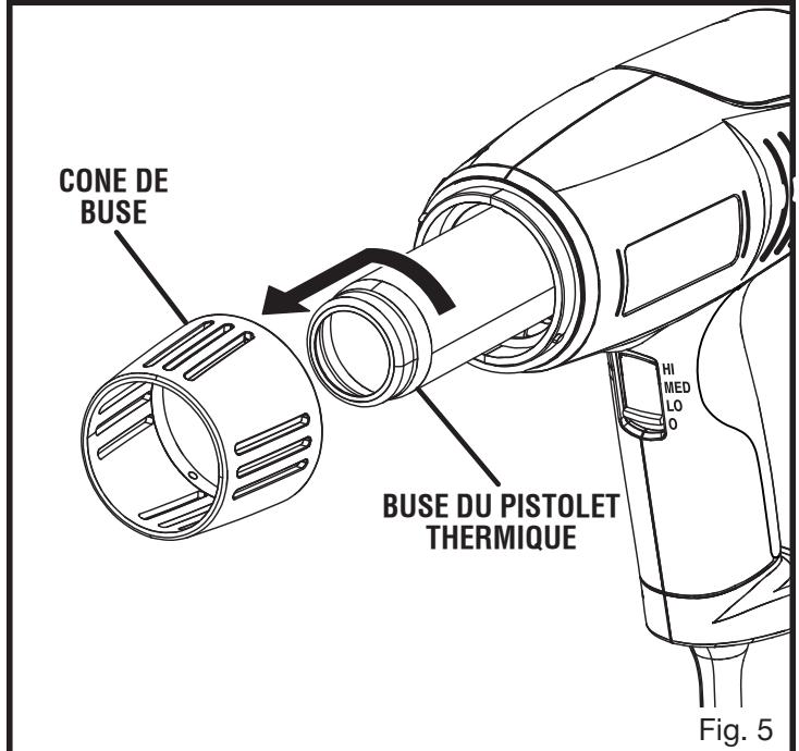 RYOBI HG300 - Utilisation de l'anneau de suspension - 2