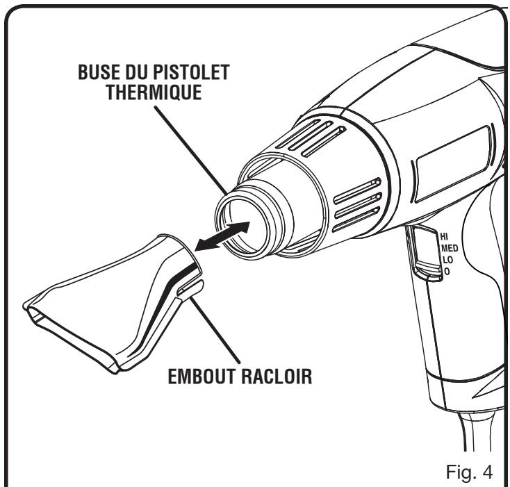 RYOBI HG300 - Utilisation de l'anneau de suspension - 1
