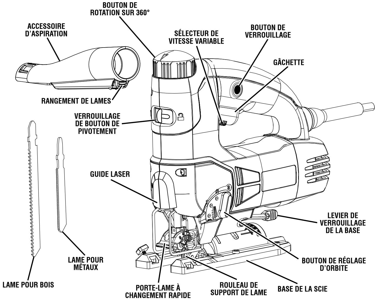 RYOBI JS550L - FICHE technique - 1